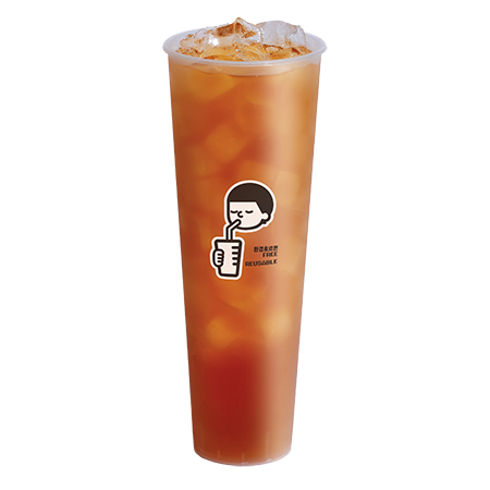 Zero-Calorie Peach Iced Tea